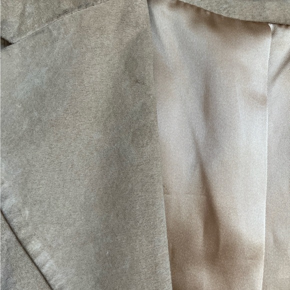 Vintage Bebe light tan suede leather jacket - Picture 2 of 7
